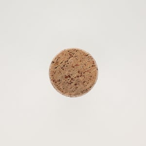 キッチンツールキャニスター 75mm 樽 グレー 鬼皮コルク付 5048