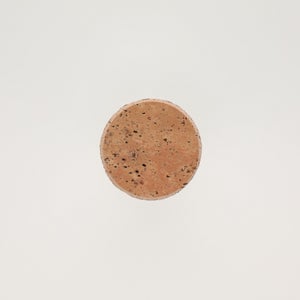 キッチンツールキャニスター 75mm 樽 グレー 鬼皮コルク付 5052