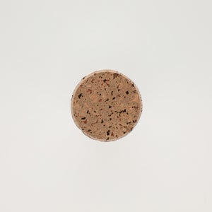 キッチンツールキャニスター 75mm 樽 グレー 鬼皮コルク付 5057