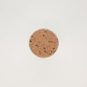 キッチンツールキャニスター 75mm 樽 グレー 鬼皮コルク付 5106