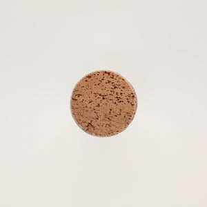 キッチンツールキャニスター 75mm 樽 グレー 鬼皮コルク付 5109