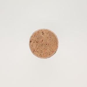 キッチンツールキャニスター 75mm 樽 グレー 鬼皮コルク付 5115