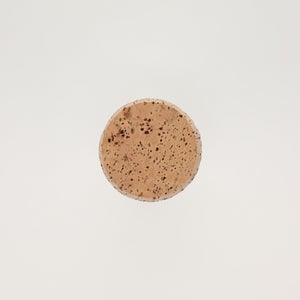 キッチンツールキャニスター 75mm 樽 グレー 鬼皮コルク付 5117