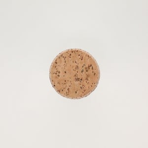 キッチンツールキャニスター 75mm 樽 グレー 鬼皮コルク付 5149