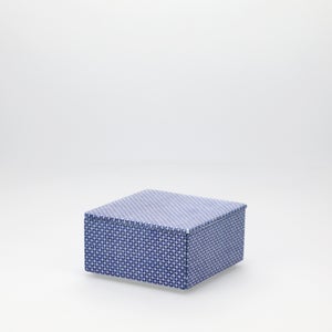 重箱 小＋蓋セット 極七宝/呉須 0001