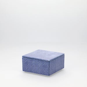 重箱 小＋蓋セット 極七宝/呉須 0002