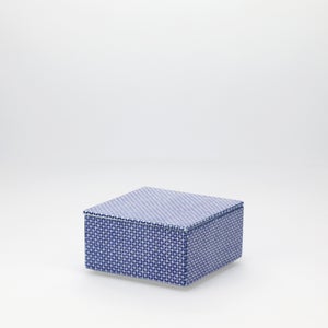 重箱 小＋蓋セット 極七宝/呉須 0008