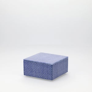 重箱 小＋蓋セット 極七宝/呉須 0009