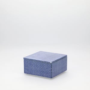 重箱 小＋蓋セット 極七宝/呉須 0001