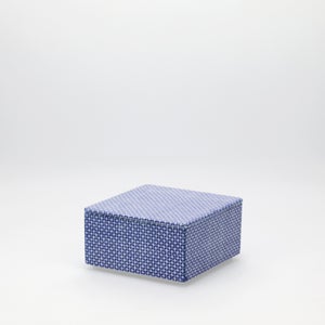 重箱 小＋蓋セット 極七宝/呉須 0003