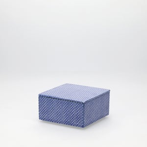 重箱 小＋蓋セット 極七宝/呉須 0007