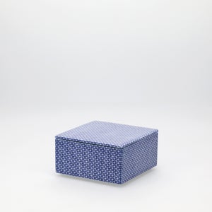 重箱 小＋蓋セット 極七宝/呉須 0009