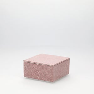 重箱 小＋蓋セット 菱結/赤絵 0001