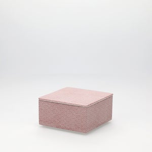 重箱 小＋蓋セット 菱結/赤絵 0002