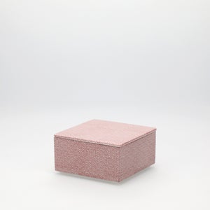 重箱 小＋蓋セット 菱結/赤絵 0004