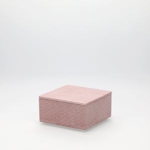 重箱 小＋蓋セット 菱結/赤絵 0007