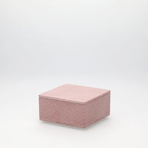 重箱 小＋蓋セット 菱結/赤絵 0008