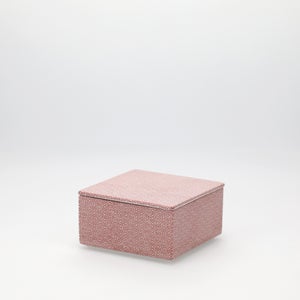 重箱 小＋蓋セット 菱結/赤絵 0009