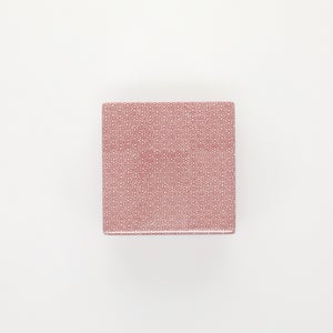 重箱 小＋蓋セット 菱結/赤絵 0002