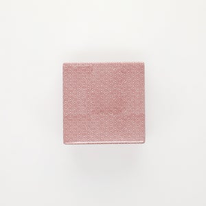 重箱 小＋蓋セット 菱結/赤絵 0005