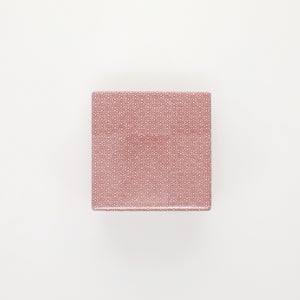 重箱 小＋蓋セット 菱結/赤絵 0009