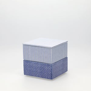 重箱 小＋蓋 2段セット 呉須 / 呉須 0066