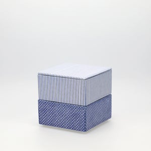 重箱 小＋蓋 2段セット 呉須 / 呉須 0067