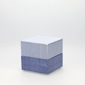 重箱 小＋蓋 2段セット 呉須 / 呉須 0069
