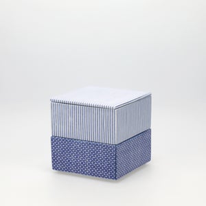 重箱 小＋蓋 2段セット 呉須 / 呉須 0070