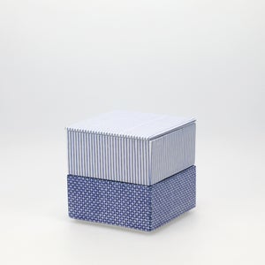重箱 小＋蓋 2段セット 呉須 / 呉須 0073