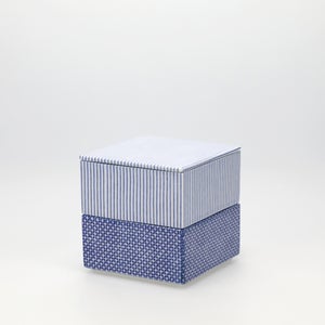 重箱 小＋蓋 2段セット 呉須 / 呉須 0074