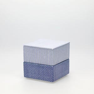 重箱 小＋蓋 2段セット 呉須 / 呉須 0075