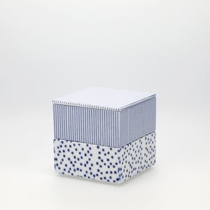 重箱 小＋蓋 2段セット 呉須 / 呉須 0087