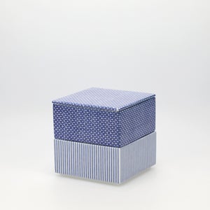 重箱 小＋蓋 2段セット 呉須 / 呉須 0103