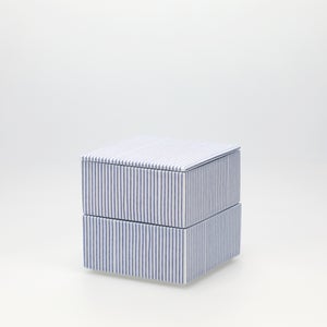 重箱 小＋蓋 2段セット 呉須 / 呉須 0062