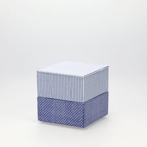 重箱 小＋蓋 2段セット 呉須 / 呉須 0070