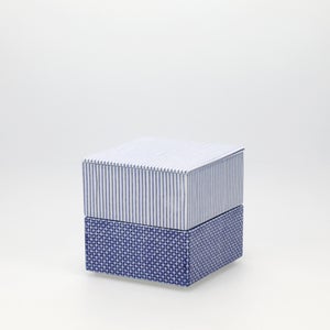 重箱 小＋蓋 2段セット 呉須 / 呉須 0071