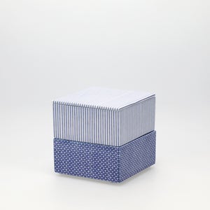 重箱 小＋蓋 2段セット 呉須 / 呉須 0072