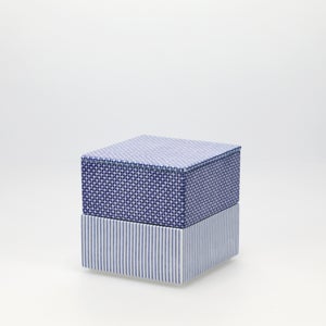 重箱 小＋蓋 2段セット 呉須 / 呉須 0108