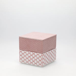 重箱 小＋蓋 2段セット 赤絵 / 赤絵 0037