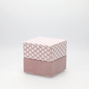 重箱 小＋蓋 2段セット 赤絵 / 赤絵 0039