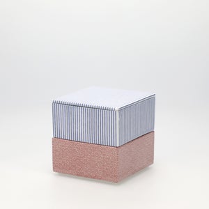 重箱 小＋蓋 2段セット 呉須 / 赤絵 0134