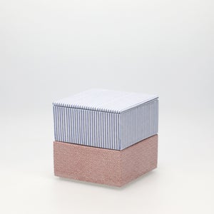 重箱 小＋蓋 2段セット 呉須 / 赤絵 0136