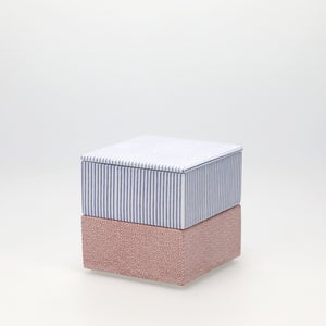 重箱 小＋蓋 2段セット 呉須 / 赤絵 0138