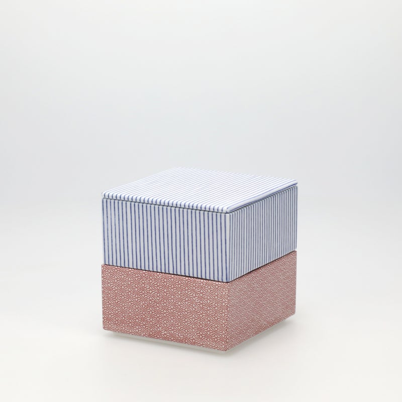 入手困難　赤絵花舞重箱/陶器の重箱（３段） 赤絵花舞重箱/陶器の重箱（3段） - 【おとなの和食器屋 さんすい通販