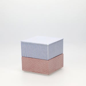 重箱 小＋蓋 2段セット 呉須 / 赤絵 0134