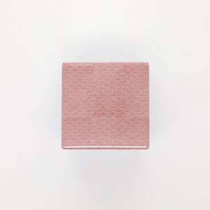 重箱 小＋蓋 2段セット 赤絵 / 呉須 0025