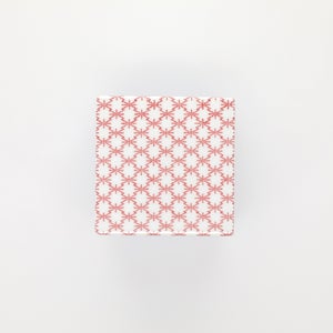 重箱 小＋蓋 2段セット 赤絵 / 呉須 0027