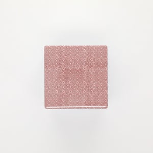 重箱 小＋蓋 2段セット 赤絵 / 呉須 0029