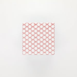 重箱 小＋蓋 2段セット 赤絵 / 呉須 0031